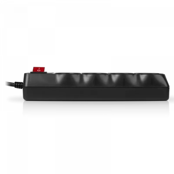 Prelungitor electric SVEN SF-08-16, 8 Prize, 1,8m, Negru