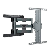 Suport TV tavan Full-motion Gembird WM-80STR-01, Negru