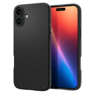 Чехол Spigen iPhone 16 Liquid Air, Матовый черный