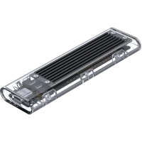 Портативный корпус для SSD Gembird EE2280-U3C-02, Прозрачный