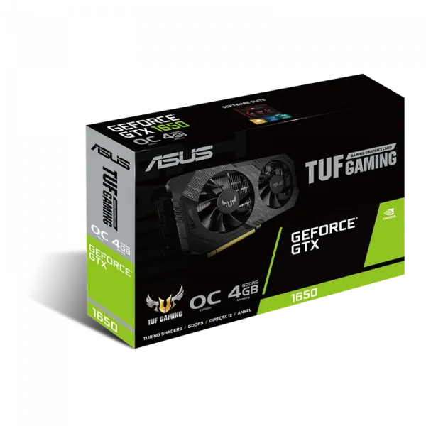 Placă Video ASUS TUF-GTX1650S-O4G-GAMING, 4GB GDDR6 128bit