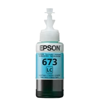 Контейнер с чернилами Epson T673, 70мл, Светло-Голубой