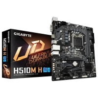Материнская плата Gigabyte H510M H, LGA1200, Intel H510, Micro-ATX