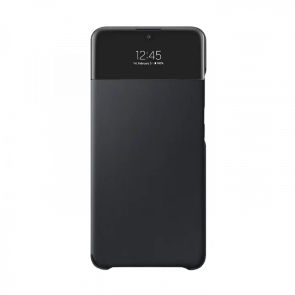 Чехол книжка Samsung S View Wallet Cover Galaxy A52, Чёрный