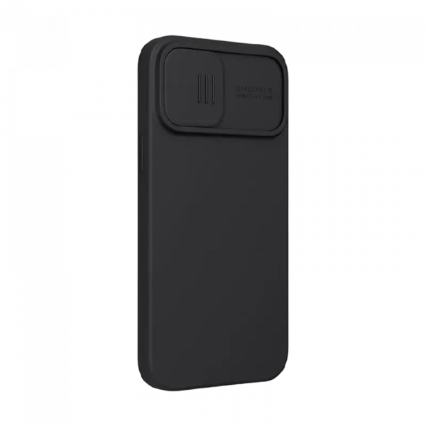 Чехол Nillkin iPhone 13 Pro, CamShield Silky Magnetic Silicone, Elegant Black