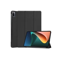 Tablet Case Book PU Leather for Xiaomi Pad 5, Black