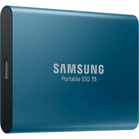 SSD portabil extern Samsung T5, 500 GB, Albastru (MU-PA500B/WW)