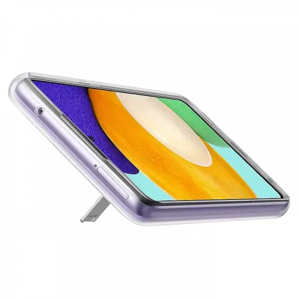 Задний чехол Samsung Clear Standing Cover - Galaxy A72, Прозрачный