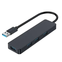 USB-концентратор Gembird UHB-U3P4-04, Чёрный