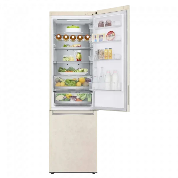 Холодильник LG GW-B509SEUM, Бежевый