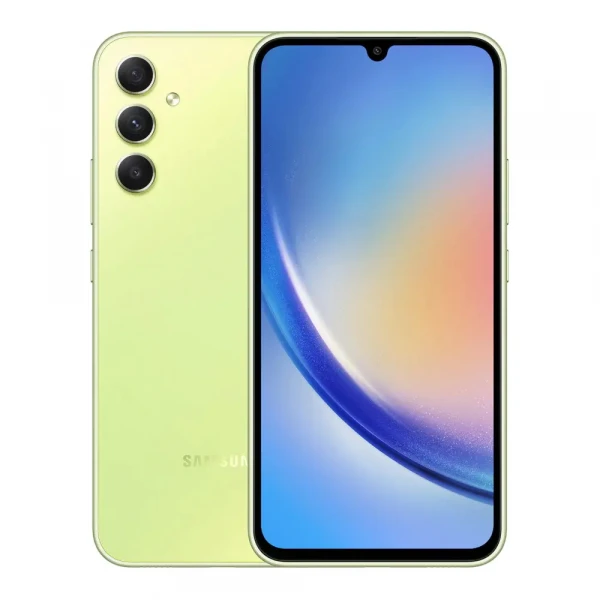 Смартфон Samsung Galaxy A34, 6Гб/128Гб, Светло-зелёный