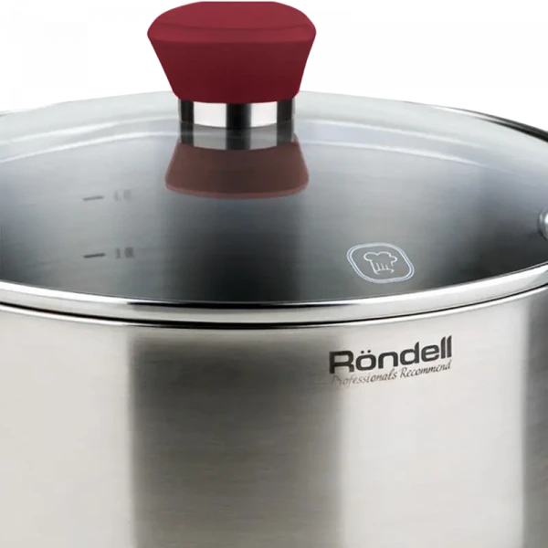 Set de vase Rondell Strike, 4,8L, 24cm, Oțel inoxidabil