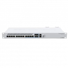 Comutator Router MikroTik CRS312-4C+8XG-RM, Alb