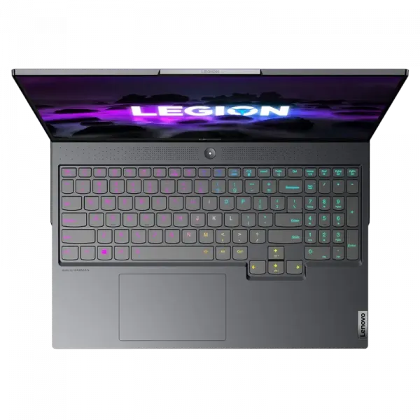 Laptop Gaming 16 Lenovo Legion 7 16ACHg6, Storm Grey, AMD Ryzen 9 5900HX, 32GB/1024GB, Fără SO