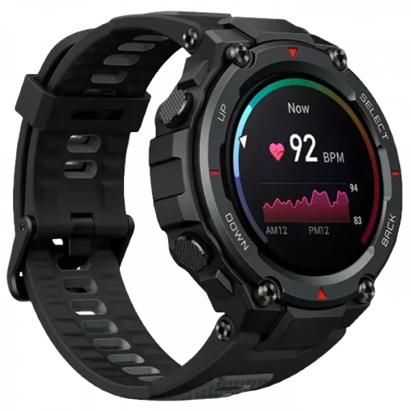 Ceas inteligent Xiaomi Amazfit T-Rex Pro, Meteorite Black