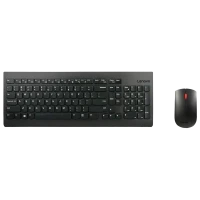 Set Tastatură + Mouse Lenovo 4X30M39487, Fără fir, Negru