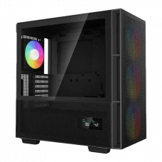 Carcasă PC Deepcool CH560 Digital, Midi-Tower, Fără PSU, Negru