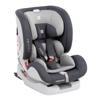 Детское автокресло Kikka Boo 4in1, Группа 0+/1/2/3 (0-36 кг), Серый