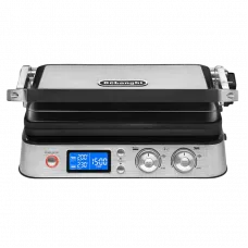 Grătar electric DeLonghi CGH 1012 D, 2000W, Argintiu