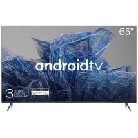 65 LED SMART TV KIVI 65U740NB, 3840x2160 4K UHD, Android TV, Negru