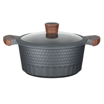 Cratiță RESTO 93503, 4.6L, 24cm, Negru