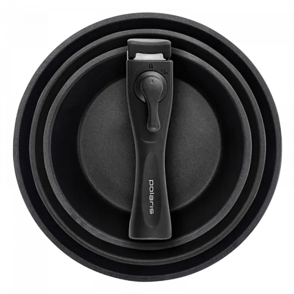 Set de vase Polaris EasyKeep-4DG, 1,7L, Negru