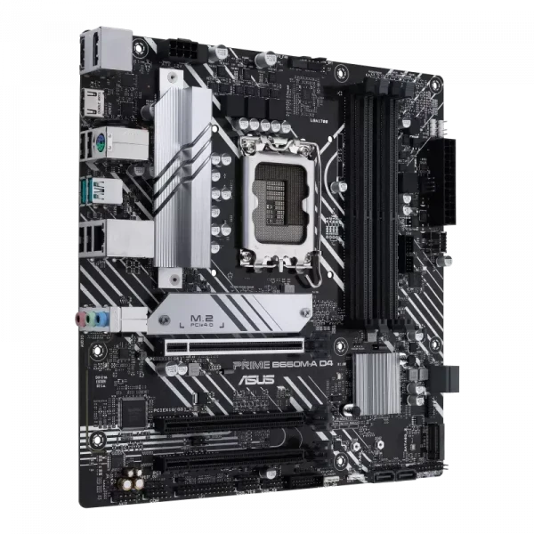 Placă de bază ASUS PRIME B660M-A D4, LGA1700, Intel B660, Micro-ATX
