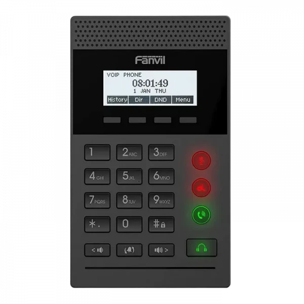 Telefon IP Fanvil X2C, Negru