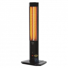 Încălzitor cu infraroșu KUMTEL MHR-1800, 1800W, Negru