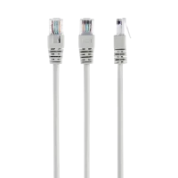 Patch cord Cablexpert PP12-5M, CAT5e UTP, 5m, Gri