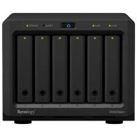 Stocare atașată la rețea SYNOLOGY DS620slim, Negru
