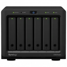 Stocare atașată la rețea SYNOLOGY DS620slim, Negru