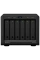 Stocare atașată la rețea SYNOLOGY DS620slim, Negru