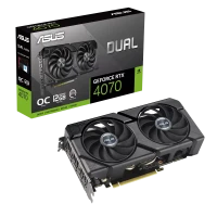 Placă Video ASUS DUAL-RTX4070-O12G-EVO, 12GB GDDR6X 192bit (DUAL-RTX4070-O12G-EVO)