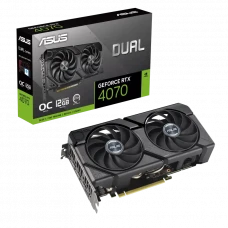 Placă Video ASUS DUAL-RTX4070-O12G-EVO, 12GB GDDR6X 192bit (DUAL-RTX4070-O12G-EVO)