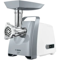 Мясорубка Bosch MFW66020, Белый | Серебристый