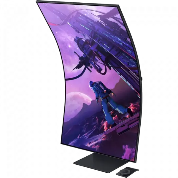 55 Monitor Gaming Samsung S55BG970NI, VA 3840x2160 4K UHD, Negru