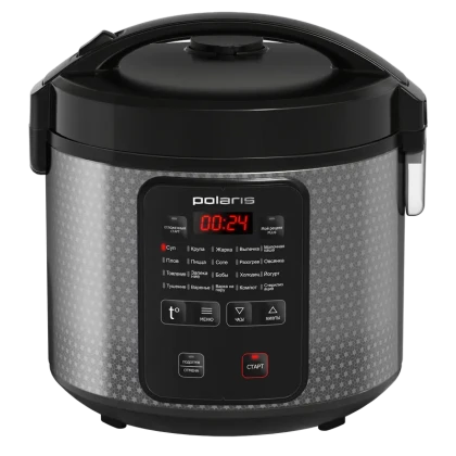 Aparat de gătit multifuncțional Polaris PMC0578AD, Negru / Oțel Inoxidabil