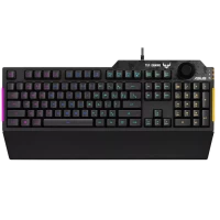 Клавиатура ASUS TUF Gaming K1, Проводное, Чёрный