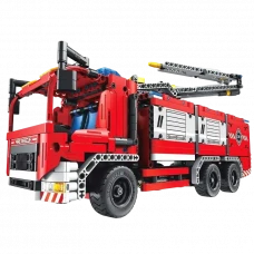 Constructor XTech Fire Truck with Water Spraying