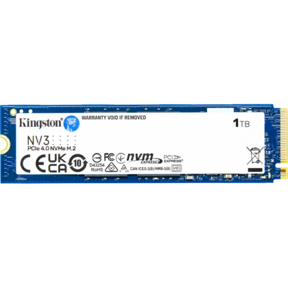 Накопитель SSD Kingston NV3, 1024Гб, SNV3S/1000G