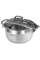 Кастрюля RESTO 92003, 3,6л, 20см, Нержавеющая сталь