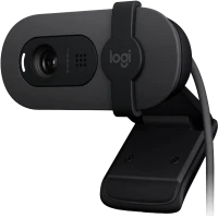Веб-камера Logitech BRIO 100, 1920x1080, Чёрный