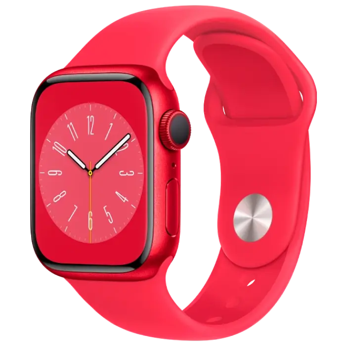 Ceas inteligent Apple Watch Series 8 GPS, 45mm, Roșu