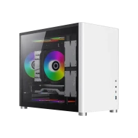 Компьютерный корпус Gamemax SPARK, Mini-Tower, Без блока питания, Белый