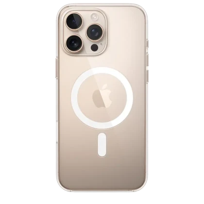 Чехол Apple iPhone 16 Pro Max Clear Case with MagSafe, Прозрачный