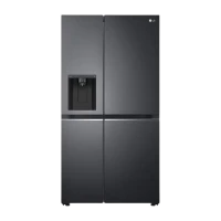 Холодильник LG GSLV71MCLE, Чёрный
