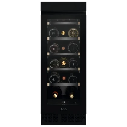 Винный шкаф AEG AWUS018B7B, Чёрный