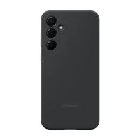 Чехол Samsung Silicone Cover Galaxy A55, Чёрный