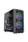 Компьютерный корпус Gamemax F36 BK, Mini-Tower, Без блока питания, Чёрный